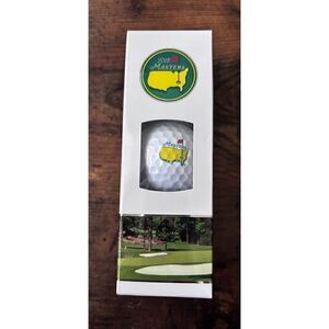 3 Titleist Velocity 2018 Masters /Masters Tournament Augusta Logo Golf Balls